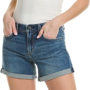 Joe’s jeans blue crop 4” shorts zip up size 26 and 31 denim zip up